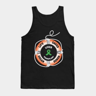Life Saved by an Organ Donor Ring Buoy Liver Tank Top